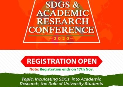 SDGs and Academic Research Conference